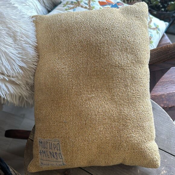 NC State of Mind Tarheel Brews Handmade Throw Pillow Jute - Picture 4 of 5